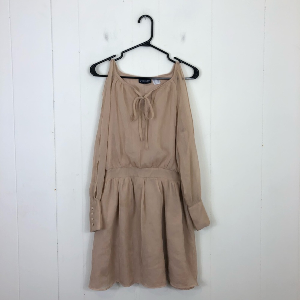 Venus Split‎ Sleeve Mini Dress Sz S